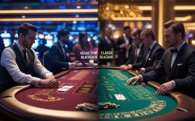 Vegas Strip Blackjack vs Classic Blackjack: Memahami Perbedaan Aturan dan RTP